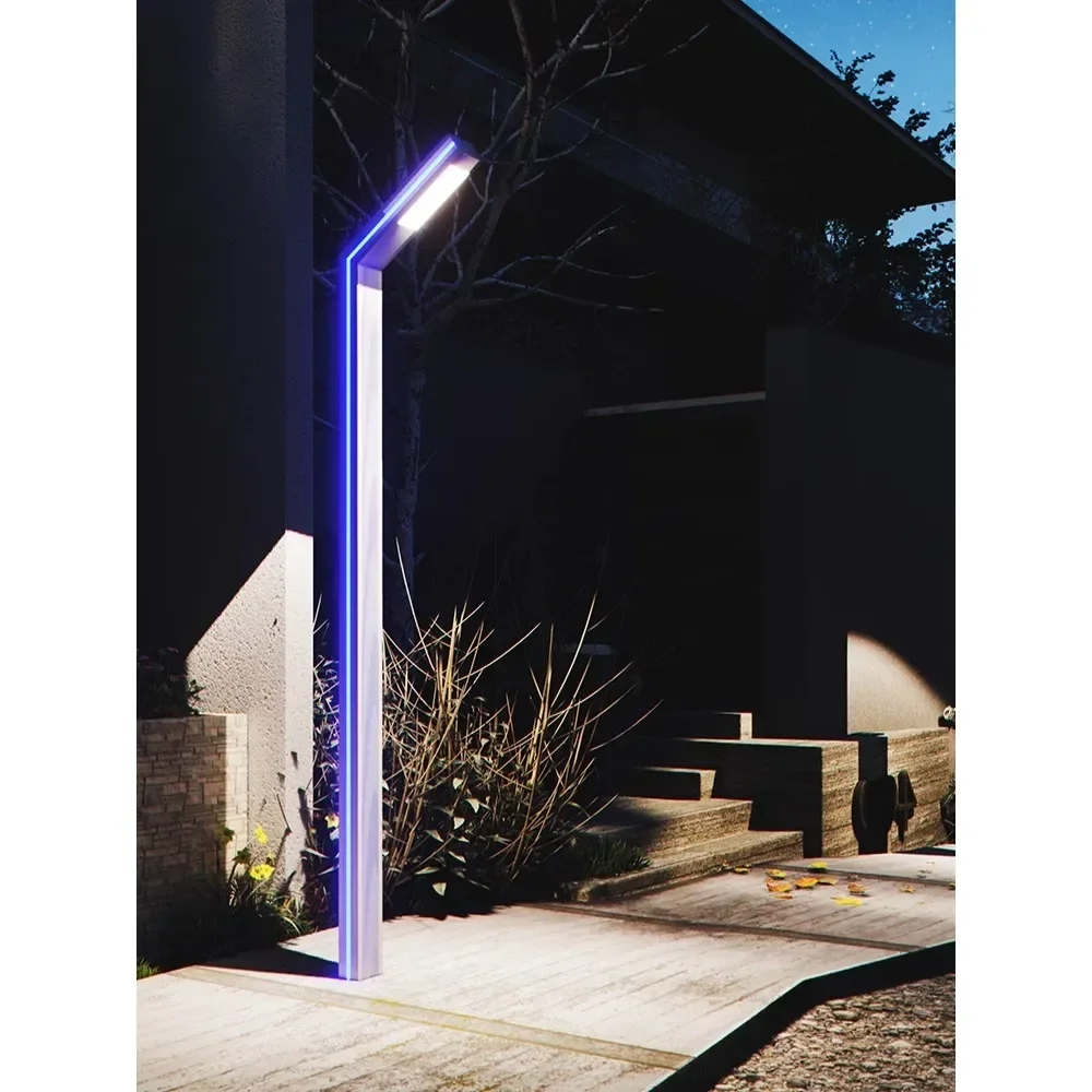 Customized garden lights led street light outdoor waterproof aluminum profile landscape  7 ligh 3/3.5/4 meters communit