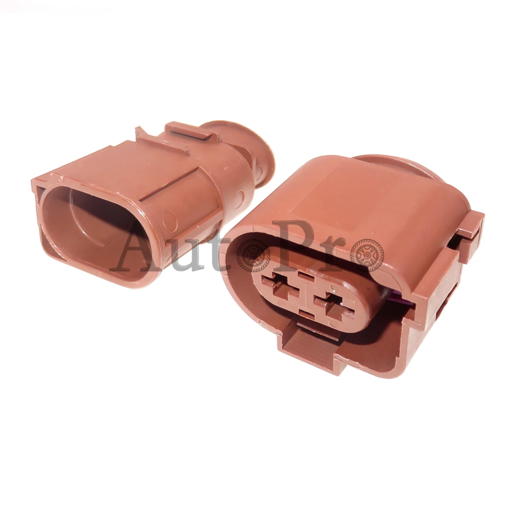 1 Set 2 Hole AC Assembly Car Plastic Housing Waterproof Plug Auto Electronic Fan Electric Socket 3B0973852A 3B0973752A For Audi