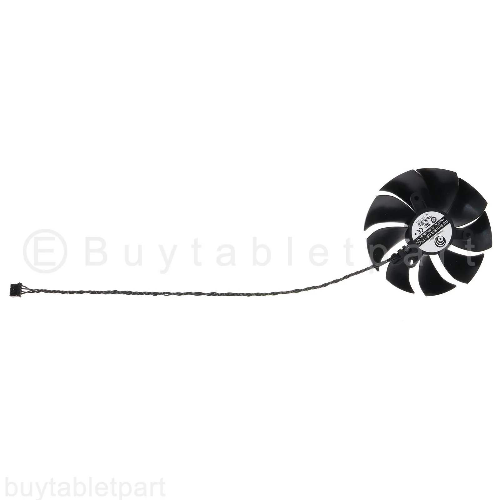 NEW Left Cable 25cm Graphics Card Cooling fan For EVGA RTX 2070 2080 2080ti FTW3