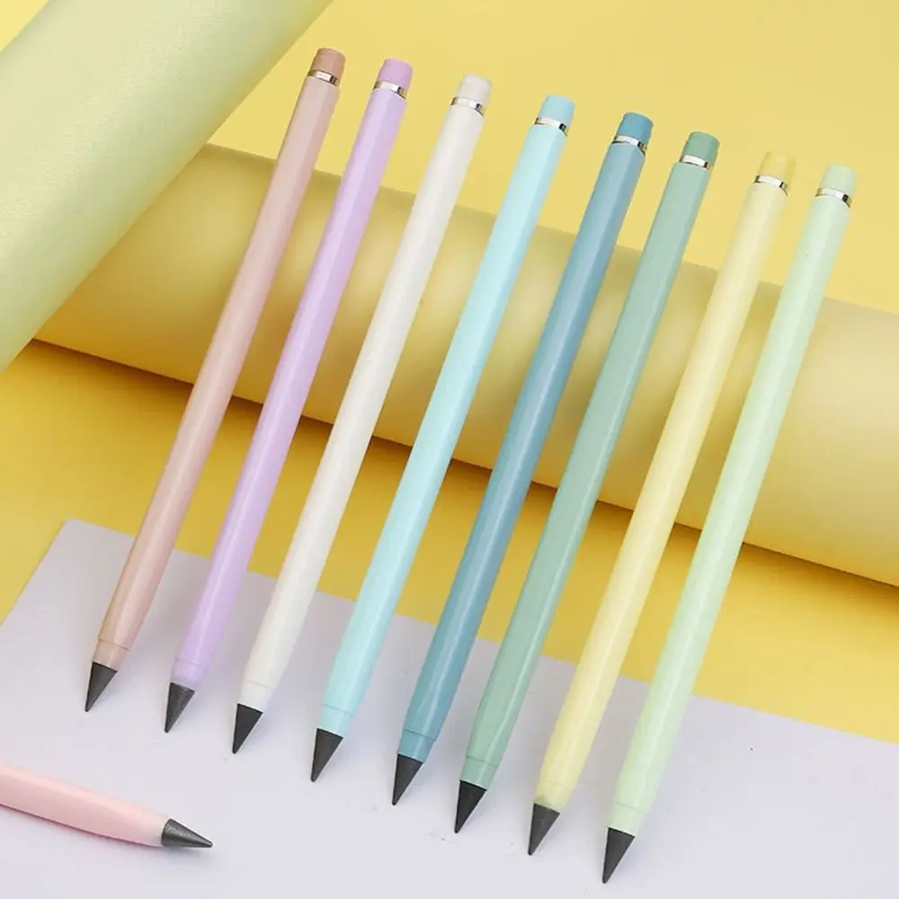 Eternal Pencil Art Sketch Color Kawaii Eternal Pencils No Sharpening for Girl School Office Supplies Stationery Gifts Pens