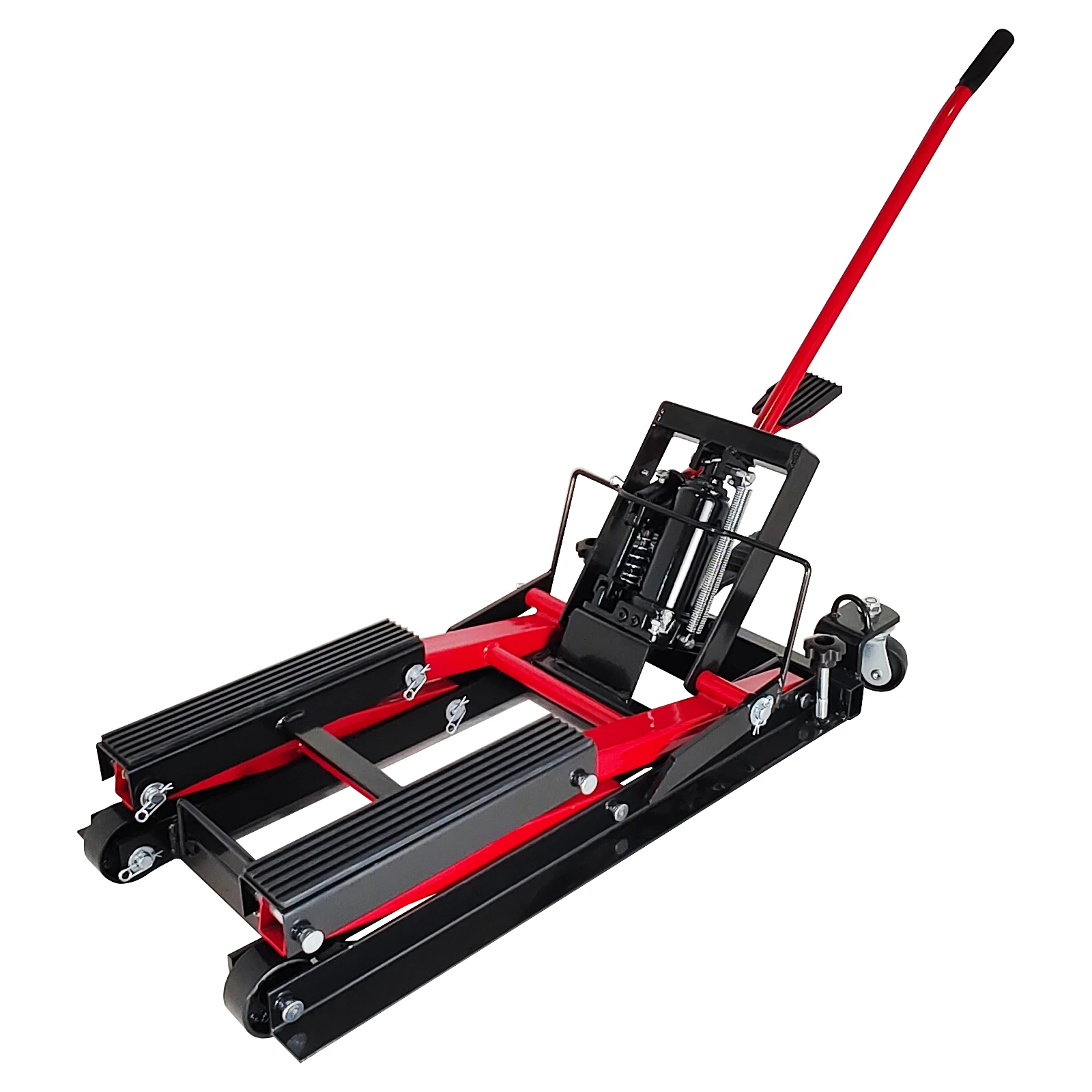 Hydraulic Motorcycle Lift Jack, 1500LBS Capacity Motor ATV Hydraulic Scissor Lift Jack Stand,Hydraulic Foot-Operated Hoist Stand