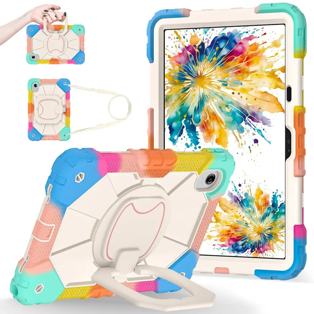 360° Rotating Rugged Case For Lenovo Idea Tab 11 2025 TB336FU TB336ZU XiaoXin Pad 11 Cover for Tab M11 TB330FU TB330XU TB331FC