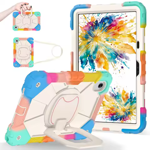 360&deg; Rotating Rugged Case For Lenovo Idea Tab 11 2025 TB336FU TB336ZU XiaoXin Pad 11 Cover for Tab M11 TB330FU TB330XU TB331FC