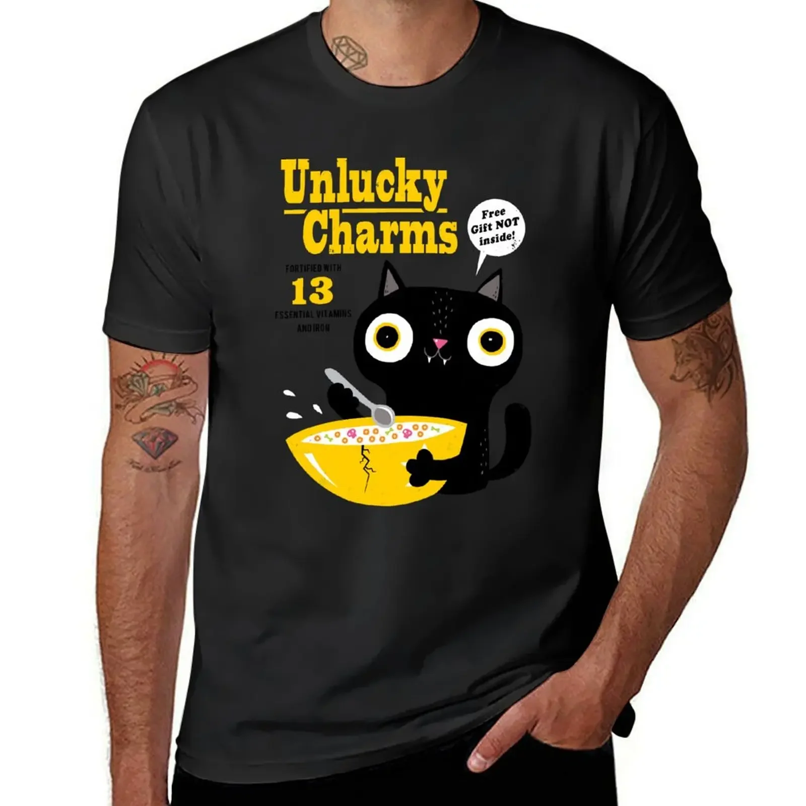 Unlucky Charms T-Shirt rapper graphic tees anime t shirts blanks graphic t shirt vintage compression shirt men