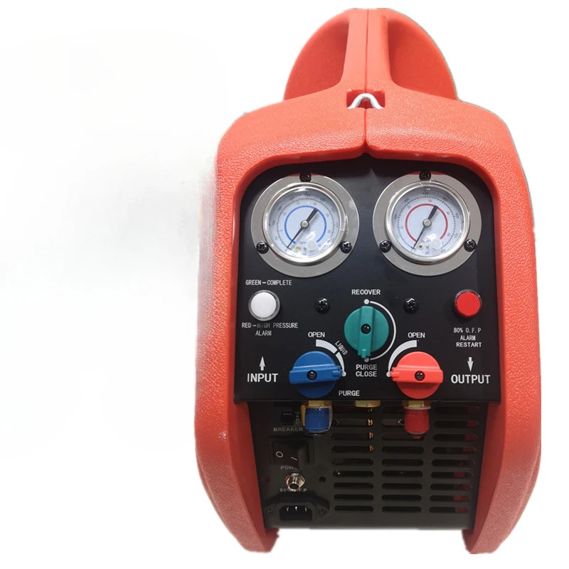 Portable Automobile Refrigerant Recovery Machine Refrigerant Air Conditioning Heat Pump Snow Recovery Fluorinated Machine