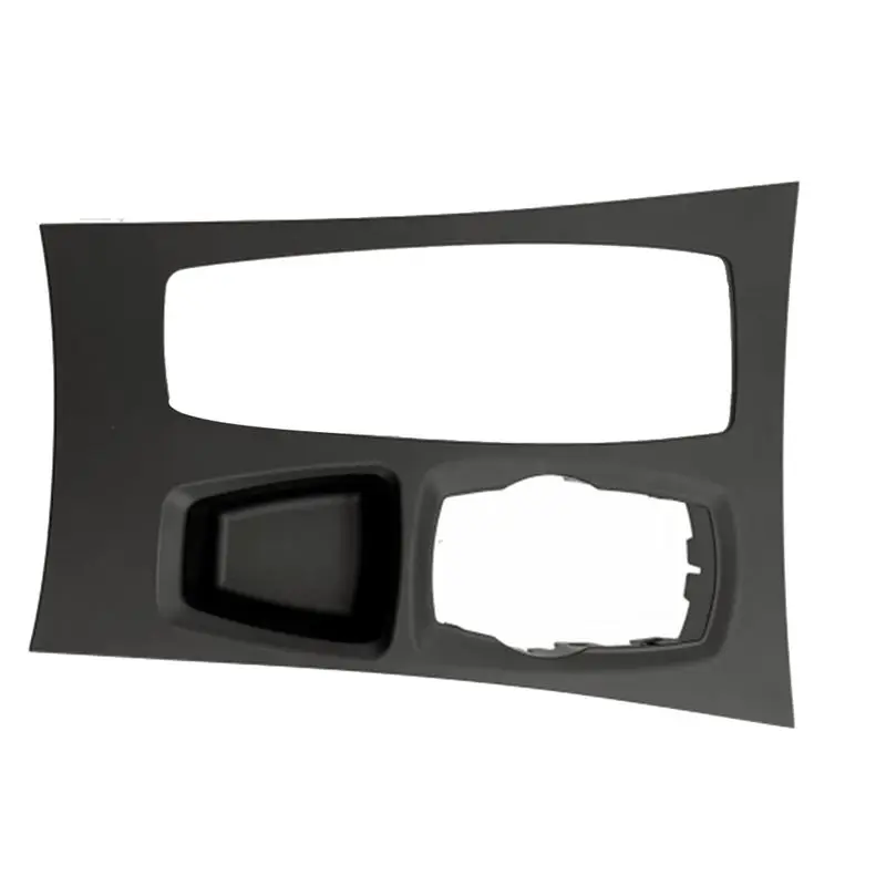 Reliable-Car Center Control Gear Shift Panel Gear Shift Trim Frame 51169164485 For BMW X5 E70 X6 E71 E72 Black
