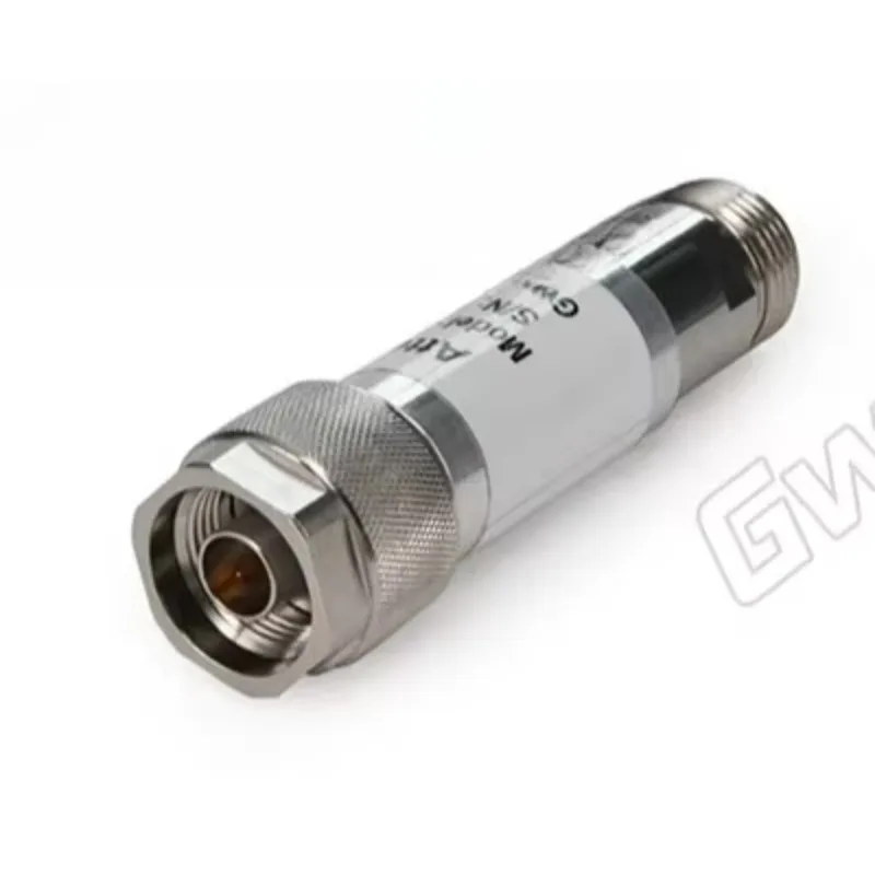 N Type Fixed Attenuator 2W 1-30dB DC-18GHz RF Coaxial Attenuator