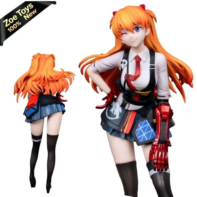 In Stock ZOE SELECTION 23cm Asuka Mechanical Arm Figure EVA X Honkai Impact 3 Anime Model Desk Decor Gift 100% New Real Shot