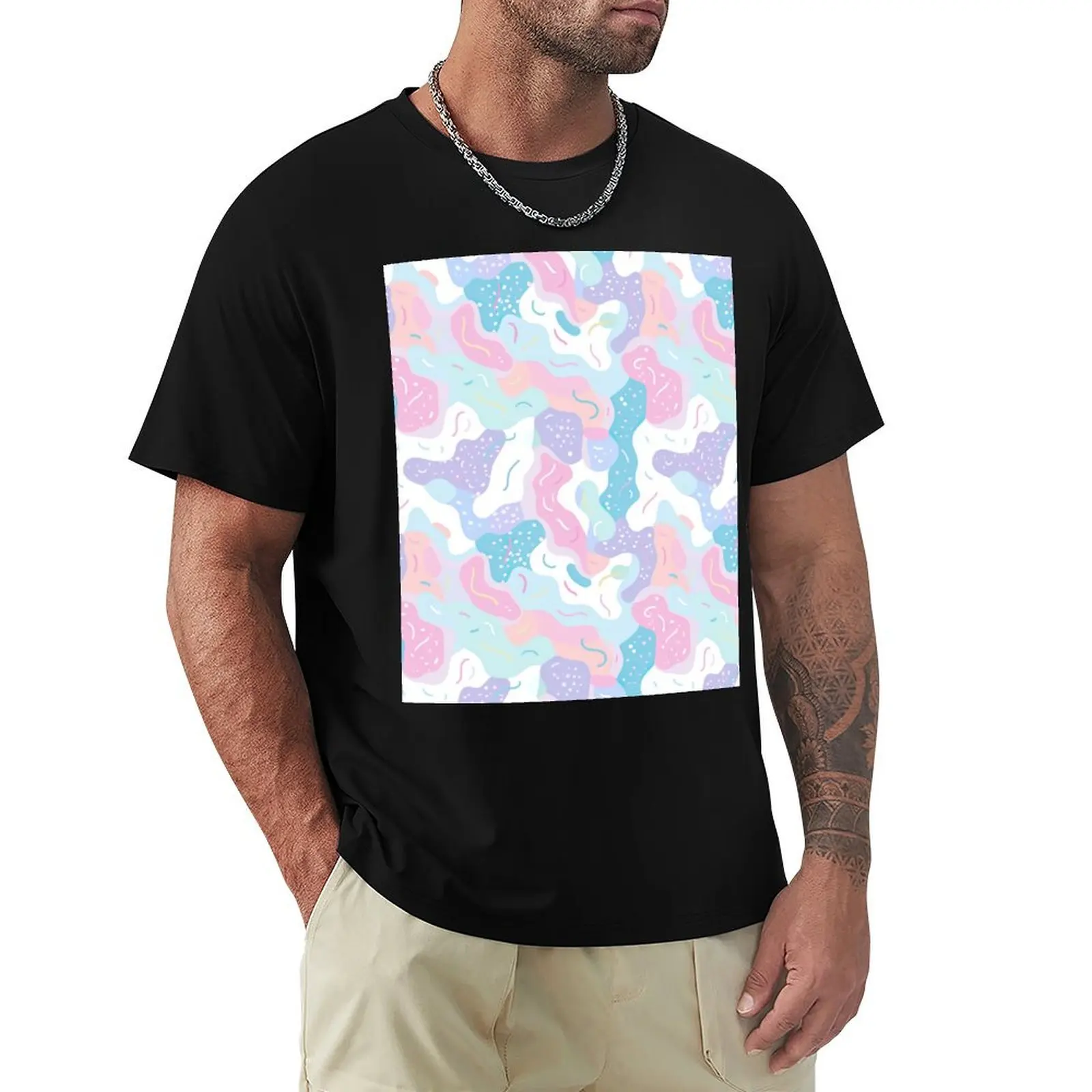 

Pastel Aesthetic 12 T-Shirt Big and Tall Casual T-Shirt
