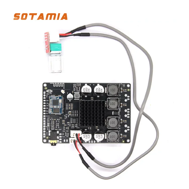 SOTAMIA APP Renamed EQ Password 5124 LDAC Bluetooth TWS APTXHD USB Sound Card AUX Input Power Amplifier 100W