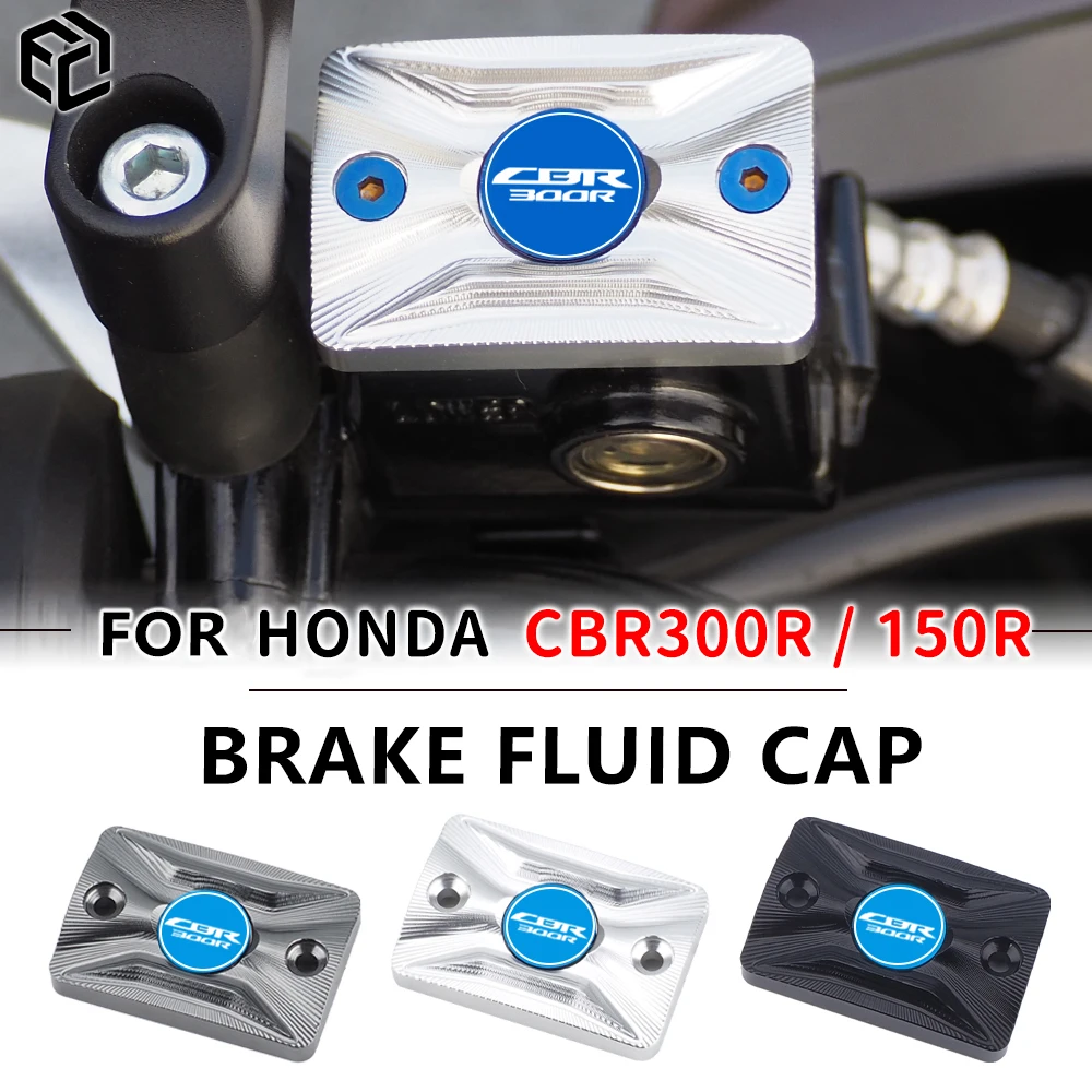 

For HONDA CBR300R / 150R CNC Front Brake Fluid Tank Oil Cup Cap Brake Fluid Cap Master Cylinder Reservoir Motorcycle Accessories