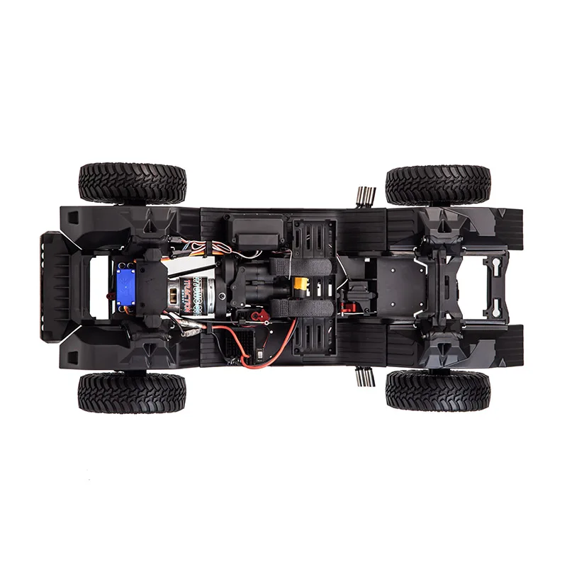 KM5 1/8 Remote Control Electric Climbing Vehicle RTR Off road Vehicle Differential Lock High and Low Range Lights RC Toy Model