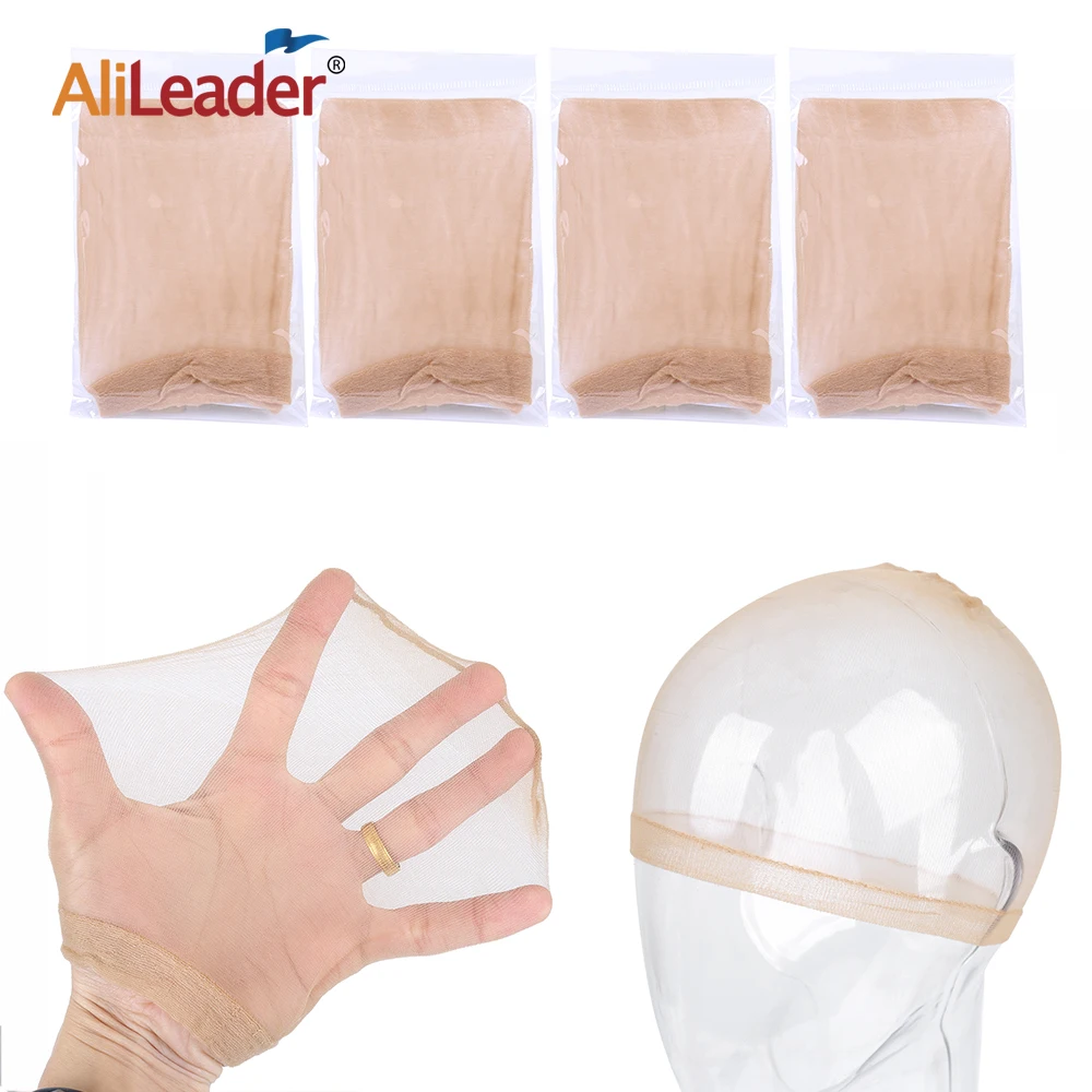 

Hd Wig Cap Stocking Hair Nets 10/20Pcs Stretch Nylon Mesh Hair Sheer Stocking Wig Caps For Making Wigs Can Be Custom Logo