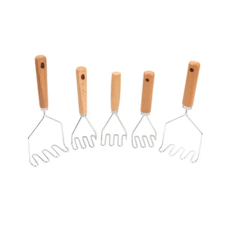Mud Press Masher Baby Food Puree Maker Non-toxic Stainless Steel Juice Maker for Homemade Infant Fruit Veggie Supplement