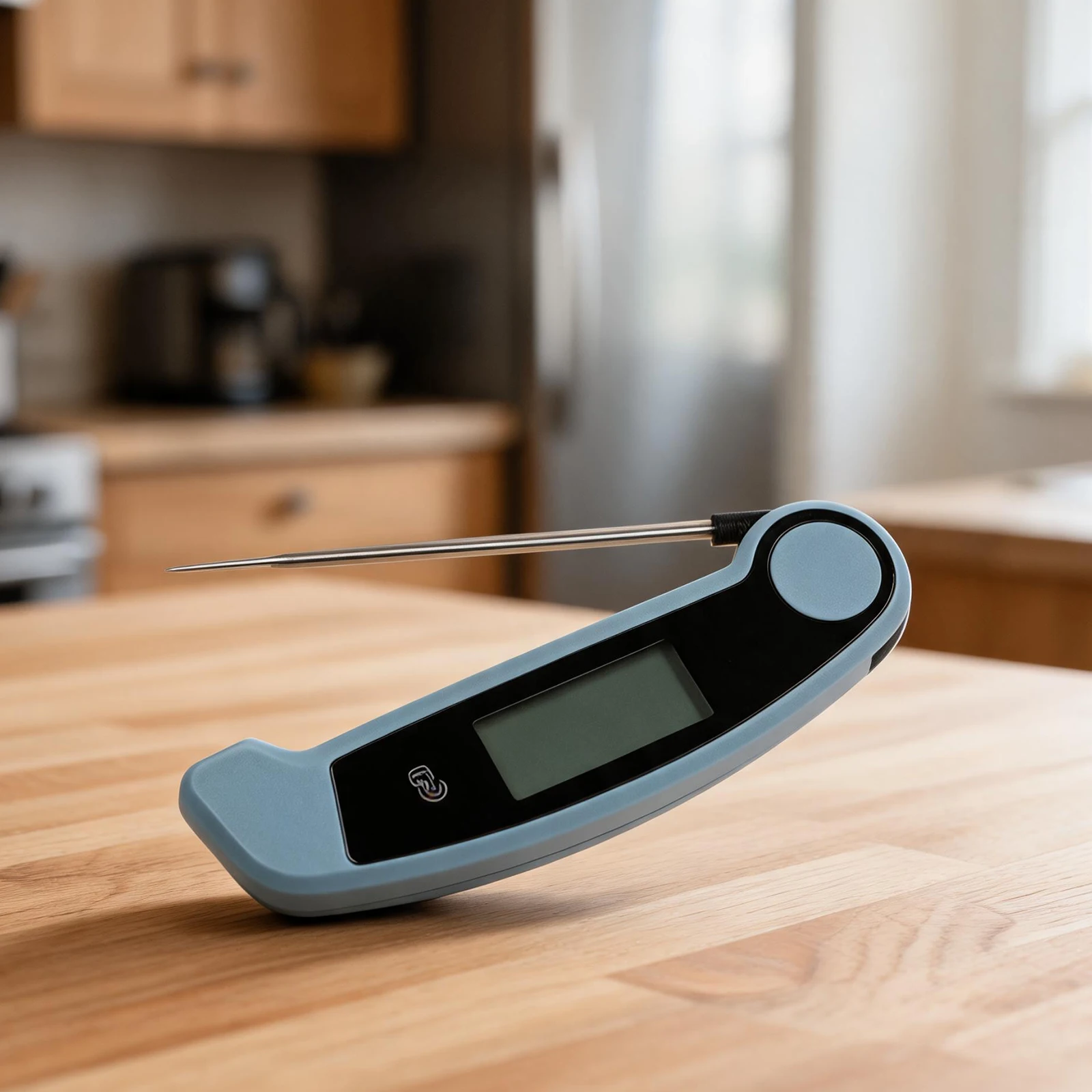 Cooking Thermometer Foldable Thermometer Stainless Steel Probe Temperature Range -50 C To 300 C Auto Power Off Feature view 5