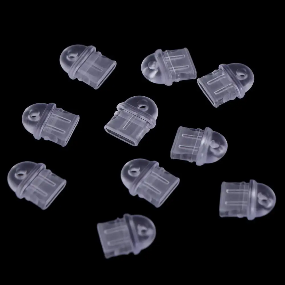 10pcs Type C Anti-lost Dust Plug Waterproof Silicone Mobile Phone Dust Plug Durable DIY Widgets Charging Port Protector