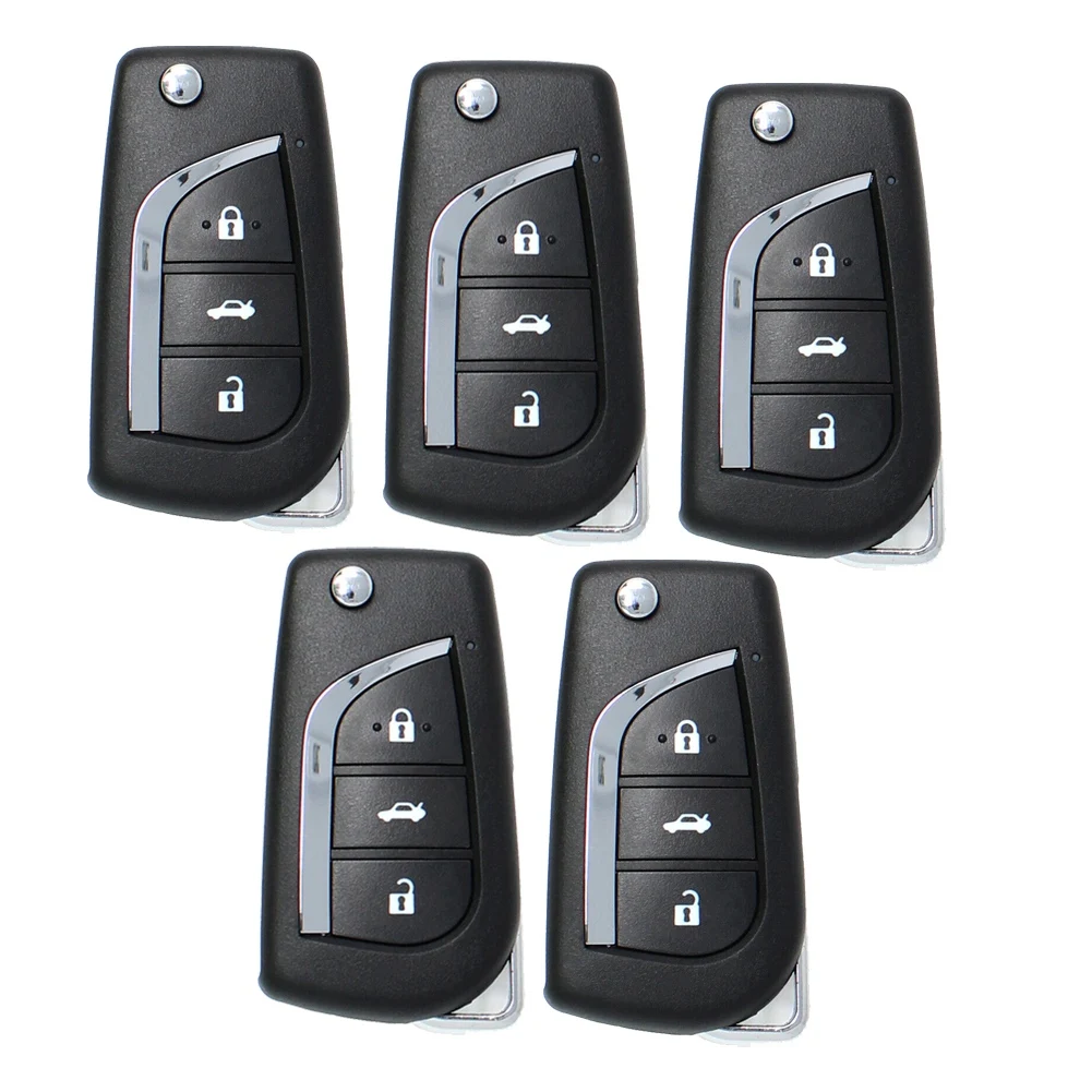 5Pcs/Lot KEYDIY B13 B-Series 3 Button Universal Remote Car Key for KD900 KD900+ URG200 -X2 Mini for Type