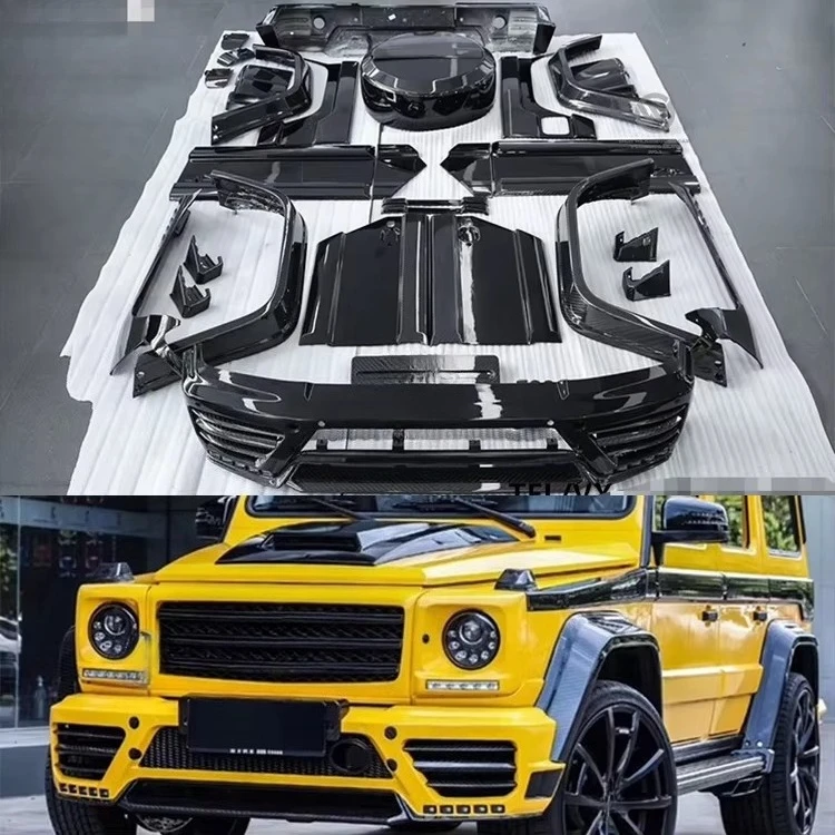 MS Style Full Wide Body Kit Facelift Bumper for Ben-z W463 G Wagon ~MG G63 G65