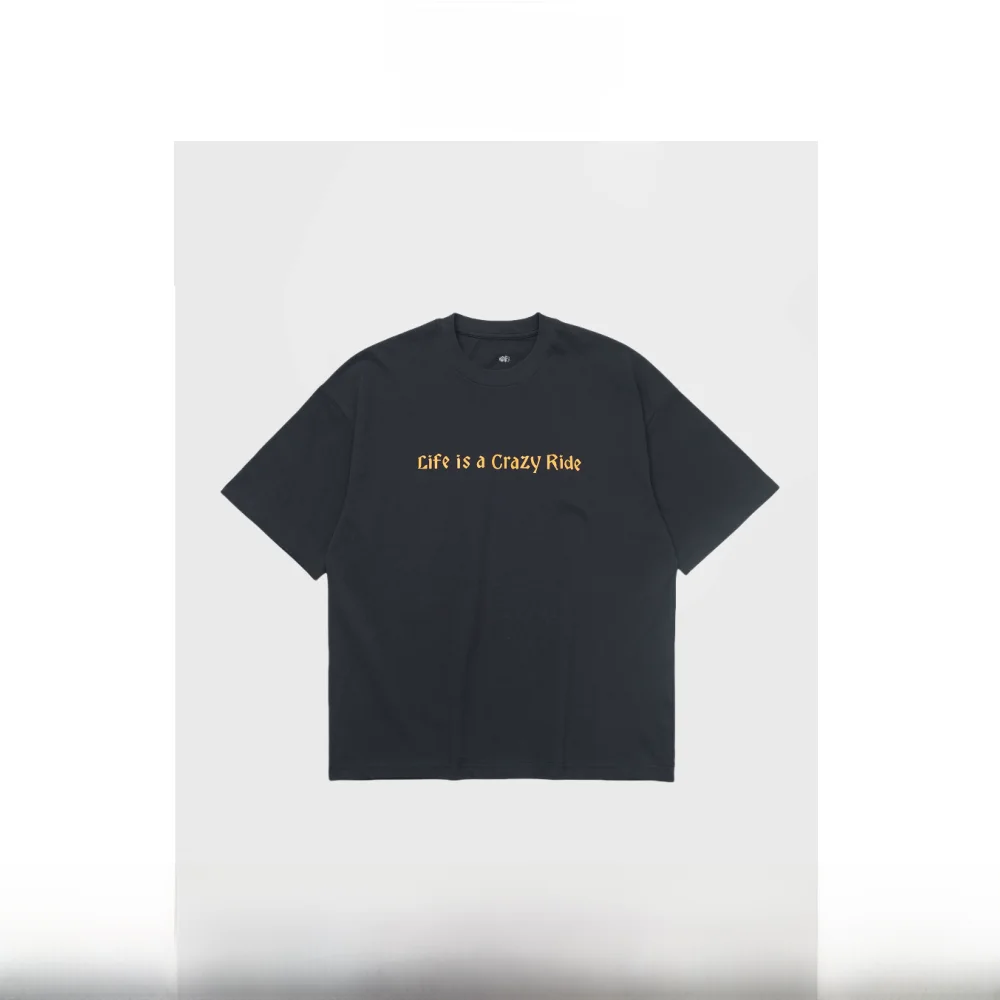 

Life Is a Crazy Ride ort Sve футболка мужская свободная посадка летняя мода повседневный топ для больших размеров мужская весенне-осенняя одежда