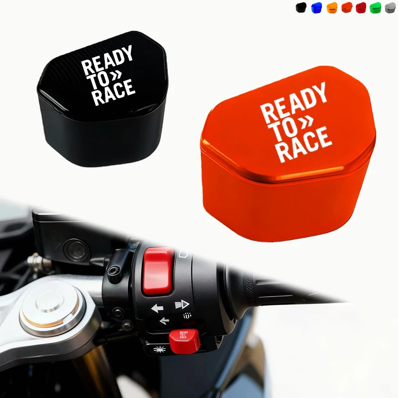 Motorrad-Blinkerschalter-Knopf mit Schlüsselkappe für KTM Adventure Super Duke 390 1290 200 790 890 690 990 1190 – Ready-to-Race-Version