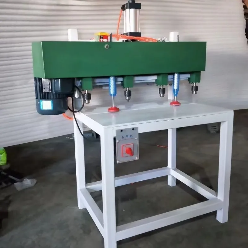 

Factory Price Pneumatic Multi-Spindle Drilling Machine for Woodworking Vertical & Horizontal Hole Opening Multi-Boring Tool
