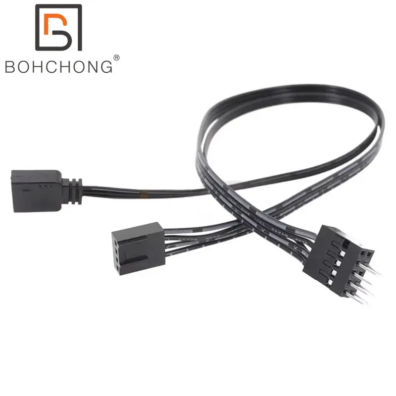 SQC133TT Lüfter RGB Control Box Adapterkabel RiingPlusTrioQuad Synchronisiertes RGB Adapterkabel TT