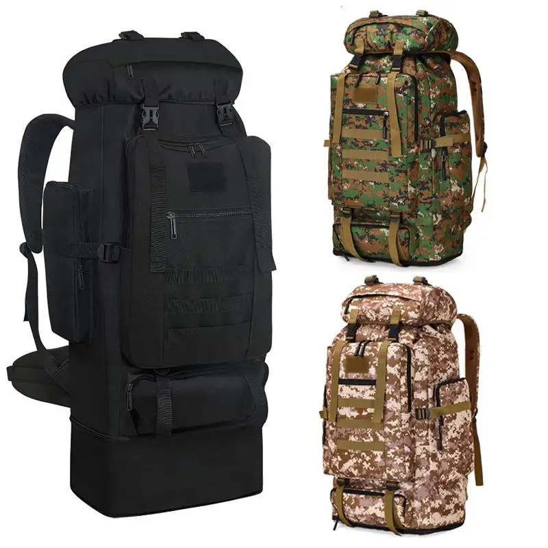 

1 шт., 90 л, походный рюкзак, расширяемый водонепроницаемый рюкзак для мужчин, кемпинг, спорт на открытом воздухе, путешествия, большая вместимость, спорт