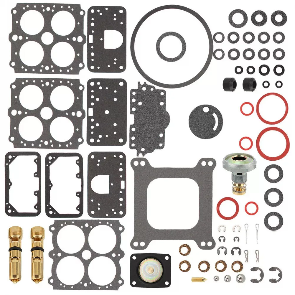 For Holley Carburetor Rebuild Kit 1850 3310 9776 80457 80670 80508 Metal Carburetor Rebuild 159064 Car Engines Carburetor Parts