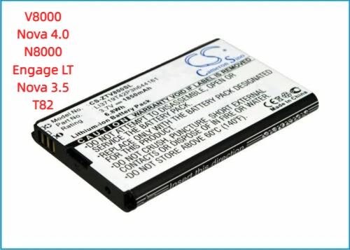 ZTE MF80用の新しい1850mAhバッテリー、P/N:LI3719T42P3h 644161