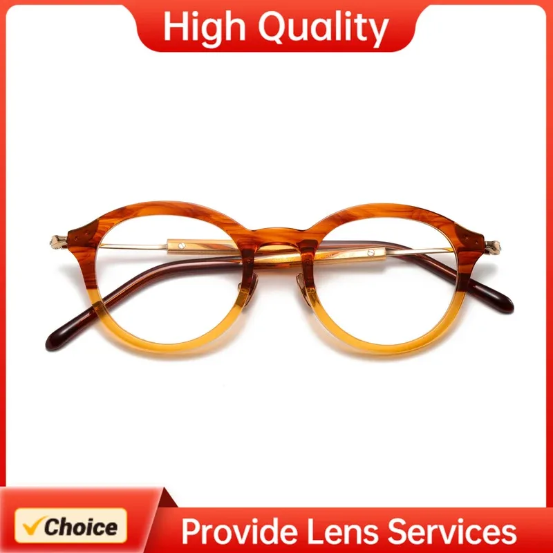 

Роскошный японский стиль MASUNAG Acetate A GMS-620TS, оправа для очков из чистого титанового IP, высокое качество, большая брендовая оправа для очков для мужчин