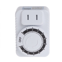 AC 110V-120V 220V 12 Hour Mechanical Wall Plug Switch Timer Socket Home Appliances Control