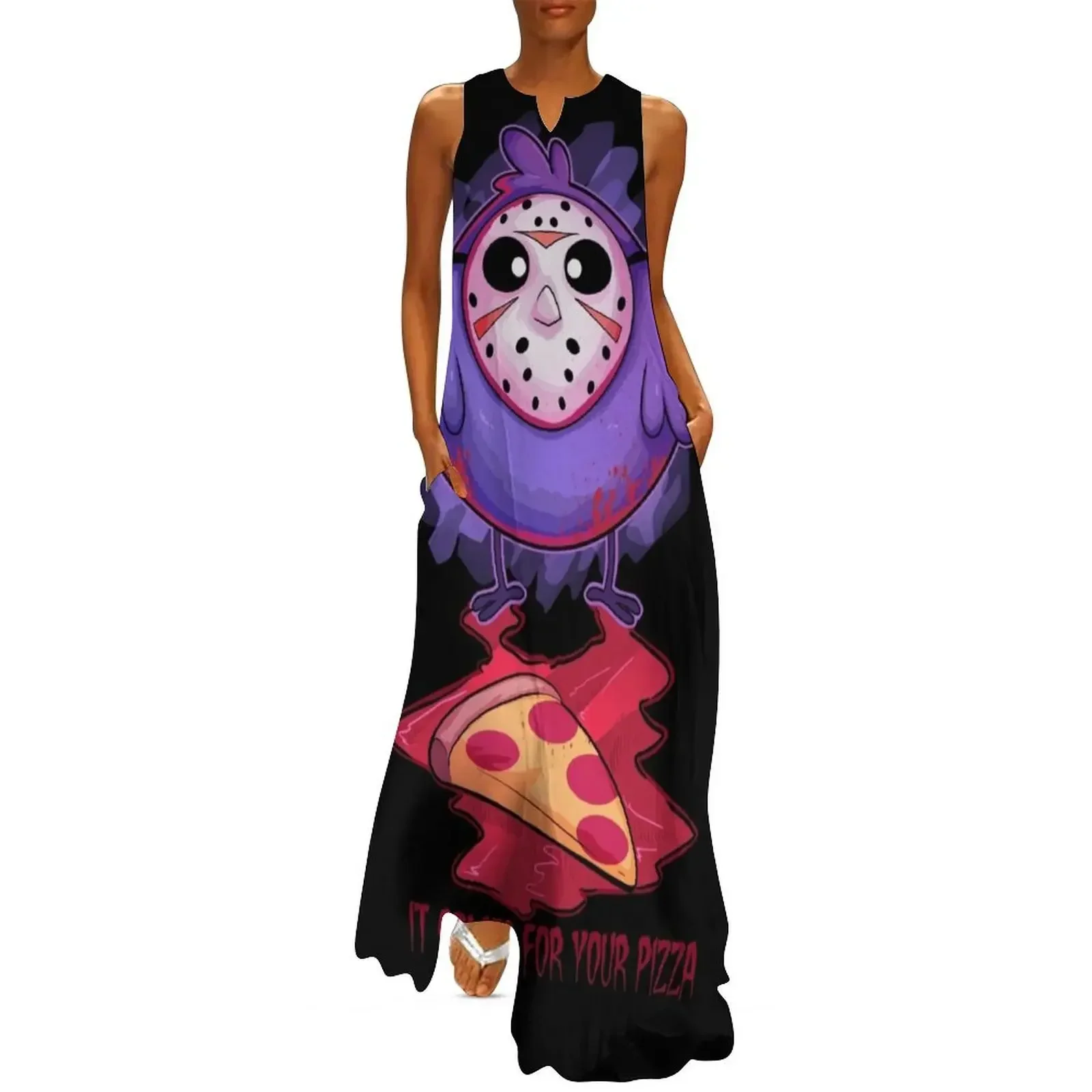 

It comes for your pizza Long Dress womens dress Long dress Woman's evening Women's