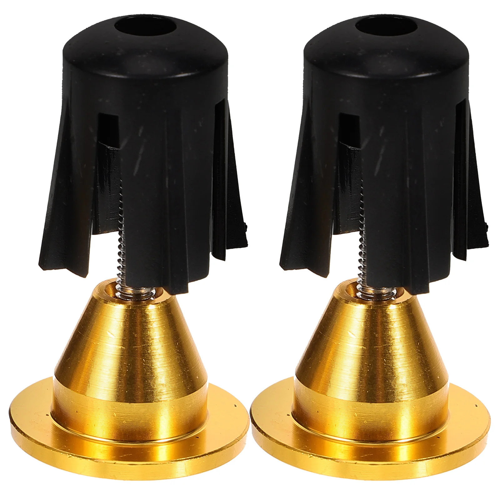 زوج واحد من سدادات نهاية الدراجة المصنوعة من سبائك الألومنيوم خفيفة الوزن وقوية وسهلة التركيب لمعظم ملحقات ركوب الدراجات ومقابس نهاية البار #5