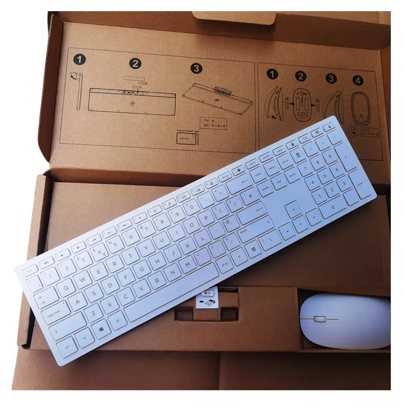 UK Layout Wireless keyboard and mouse set for HP KG-1713 MG-1715
