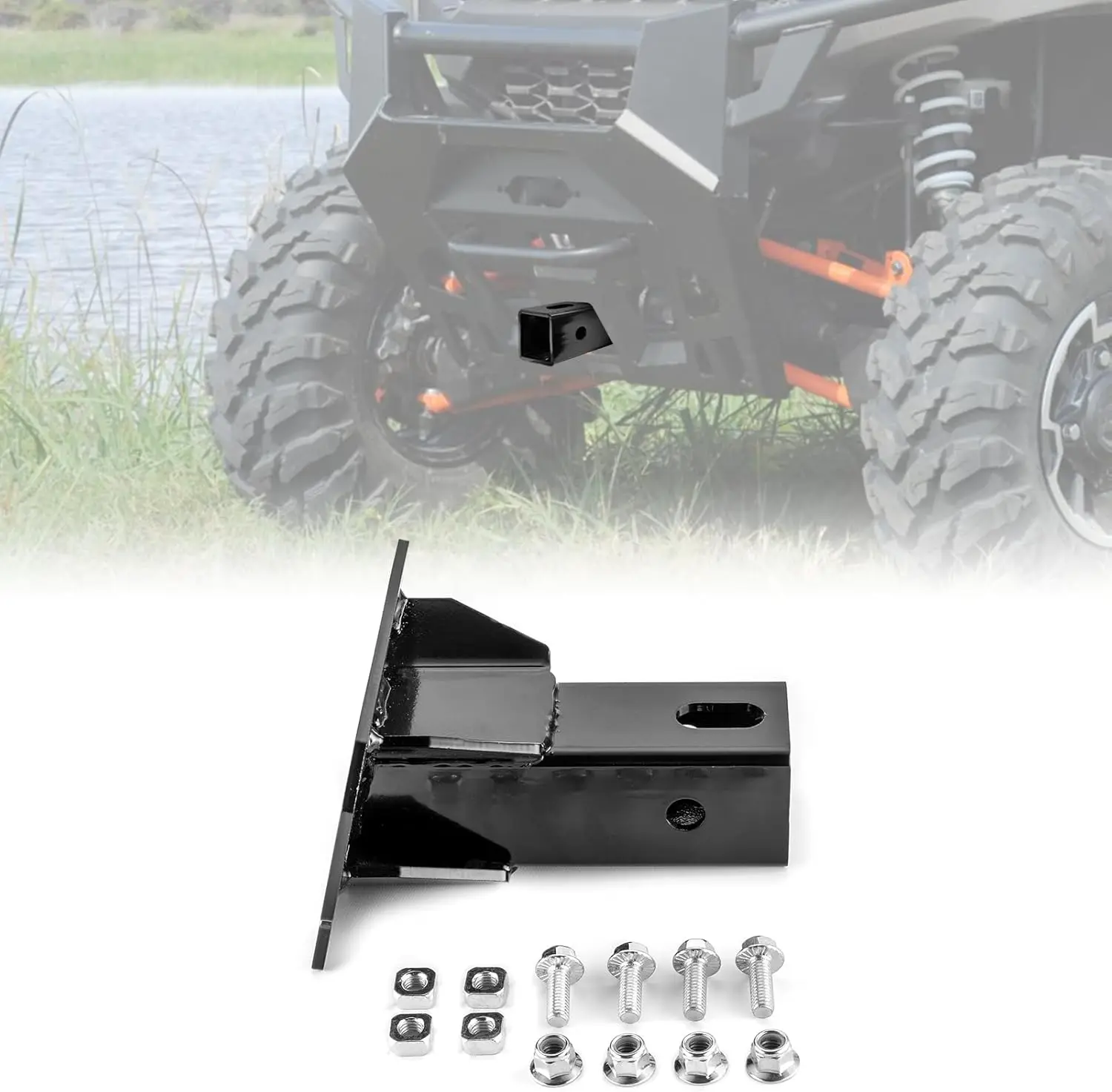 

Front Towing for Off - road Vehicle, Metal Material, Blue Color, Compatible with Specific Model Range