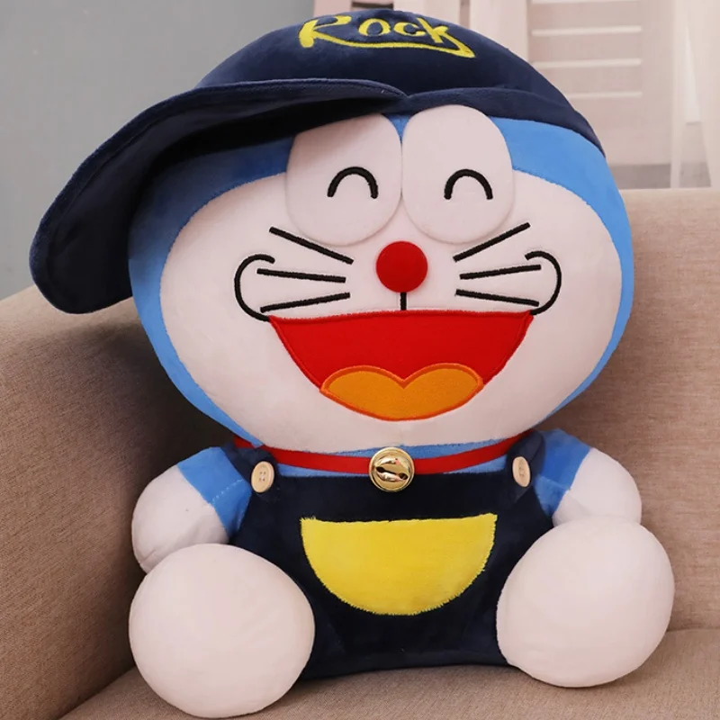 Anime Doraemon wypchane pluszowe zabawka miękka zwierzęca pluszowa lalka figurki Anime lalki Doraemon prezenty urodzinowe i świąteczne dla dziewczynek