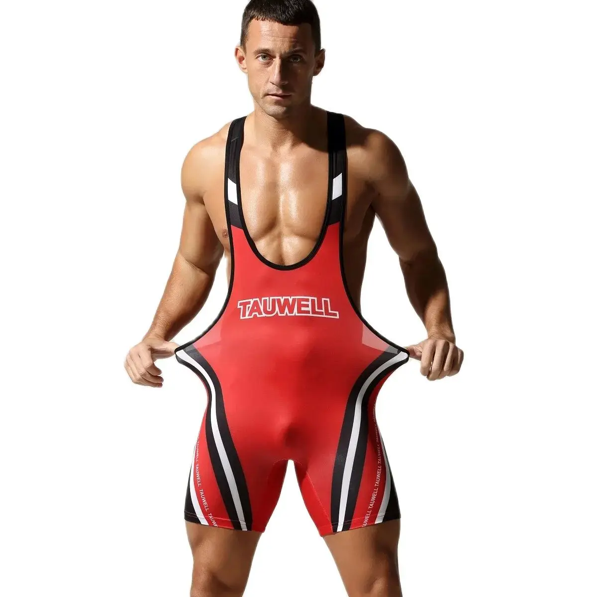 Body moldeador de cuerpo sin costuras para hombre, chaleco de gimnasio de una pieza Sexy, peleles, mono cómodo para el hogar