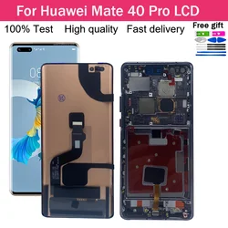 Original 6.76'' For Huawei Mate 40 Pro LCD With Frame Touch Panel Screen Digitizer Assembly For Mate40 Pro Display NOH-NX9