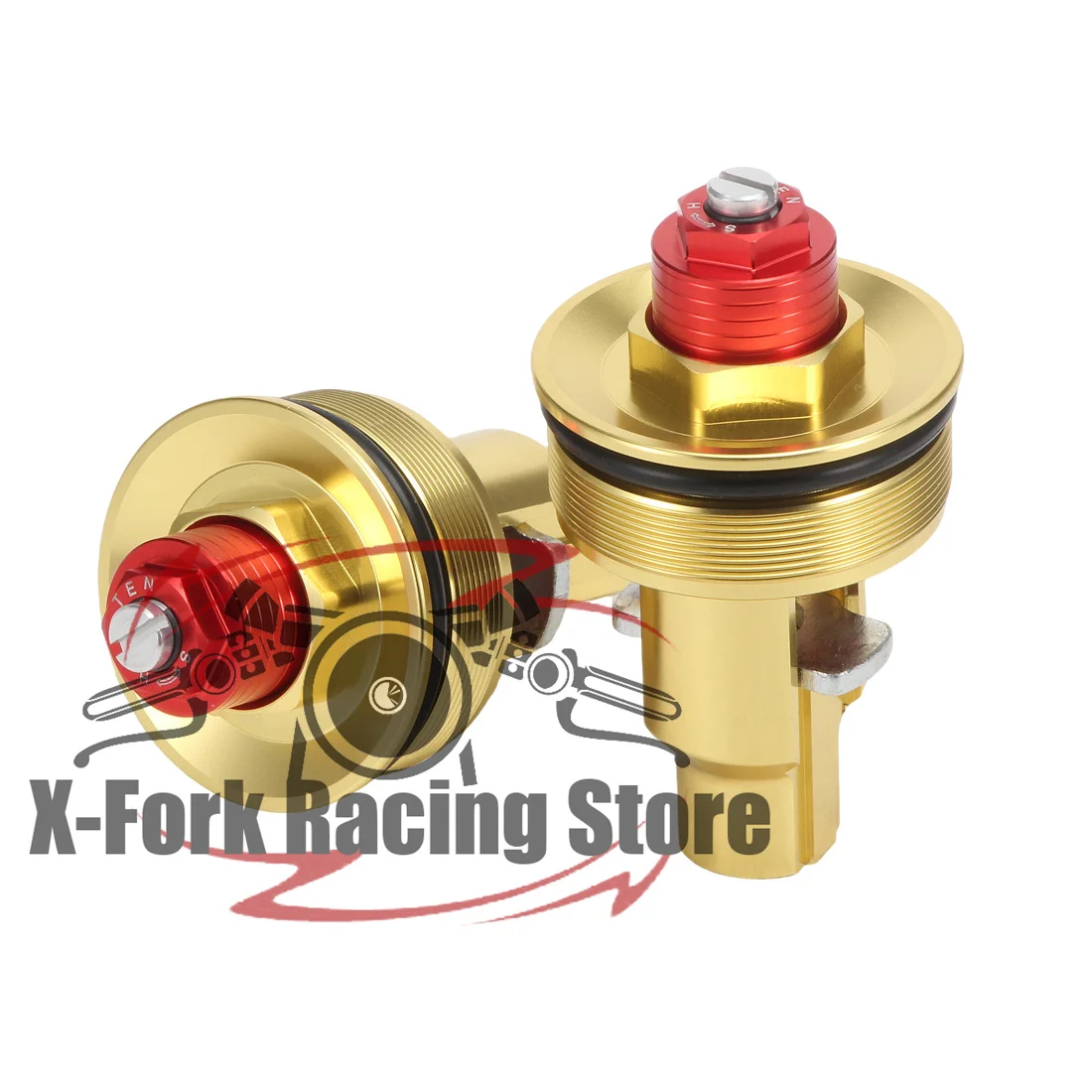 Regolatore dei tappi dei bulloni della forcella di precarico anteriore per SUZUKI GSXR1000 2003-2004 51351-40F30 GSX-R1000 GSX-R 1000