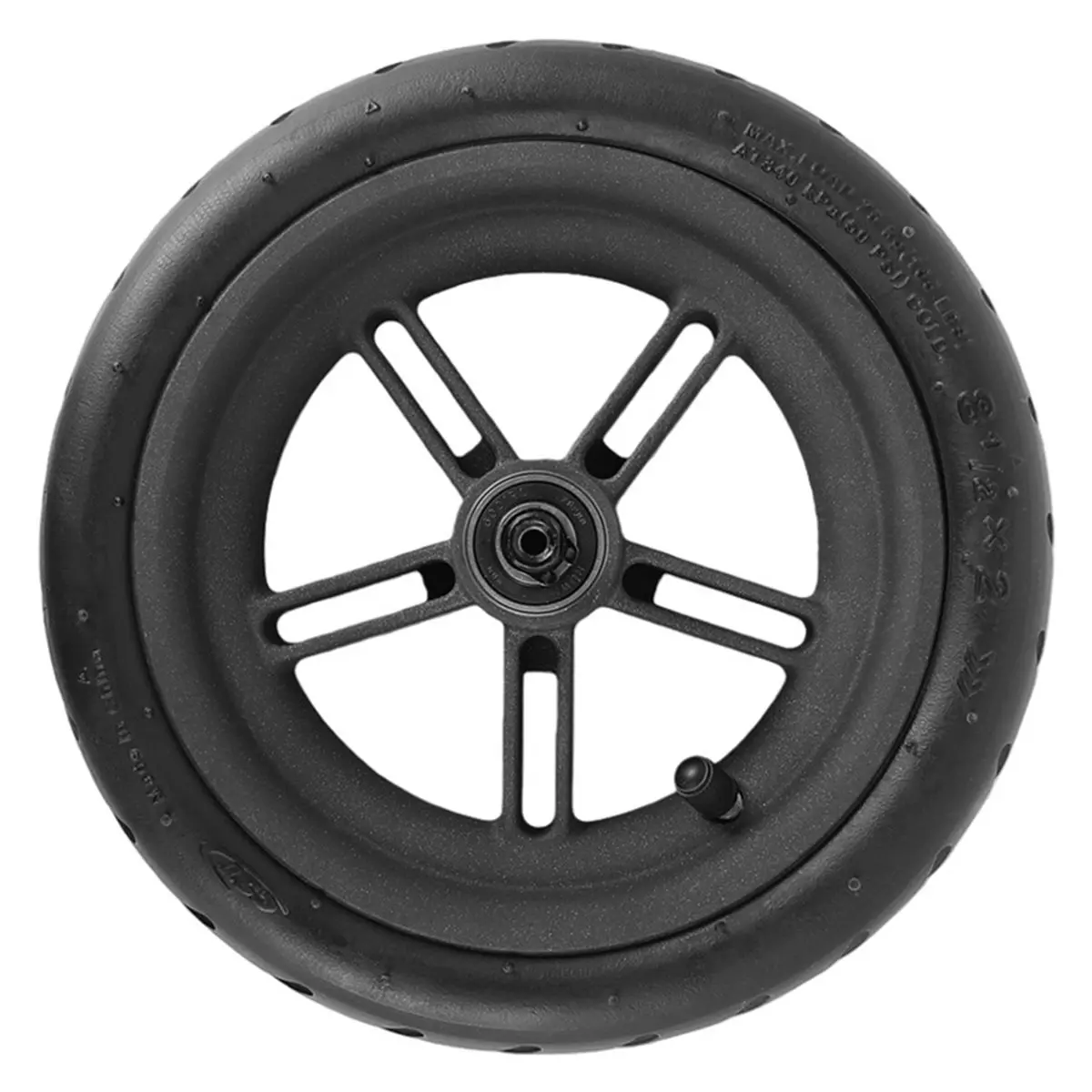 

X07A 8 1/2x2 Tire Rear Wheel with Hub Assembly for Xiaomi M365/Pro Electric Scooter,Solid Rubber Wheel Rim Repair Partsv Pro