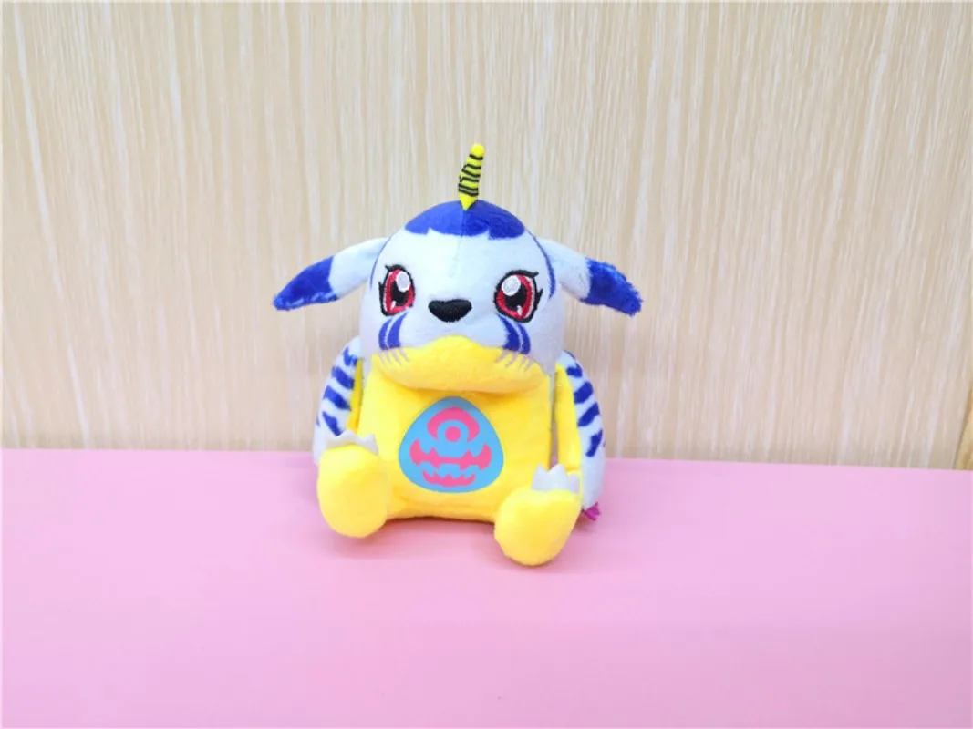 Nuevo 10cm Kawaii Digimon tiranosaurio Digital bestia antigua asiática Bada bestia Gabu bestia muñeco de peluche adornos de muñecos pequeños
