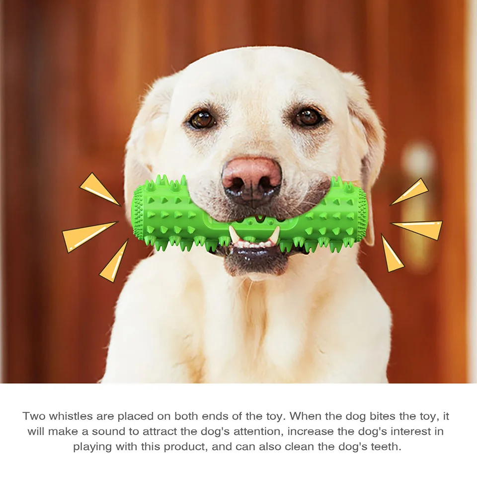 

3 Color Bite-Resistant Vocal Chew Teeth Cleaning Large Dog Golden Retriever Sound Toy Pet Toys