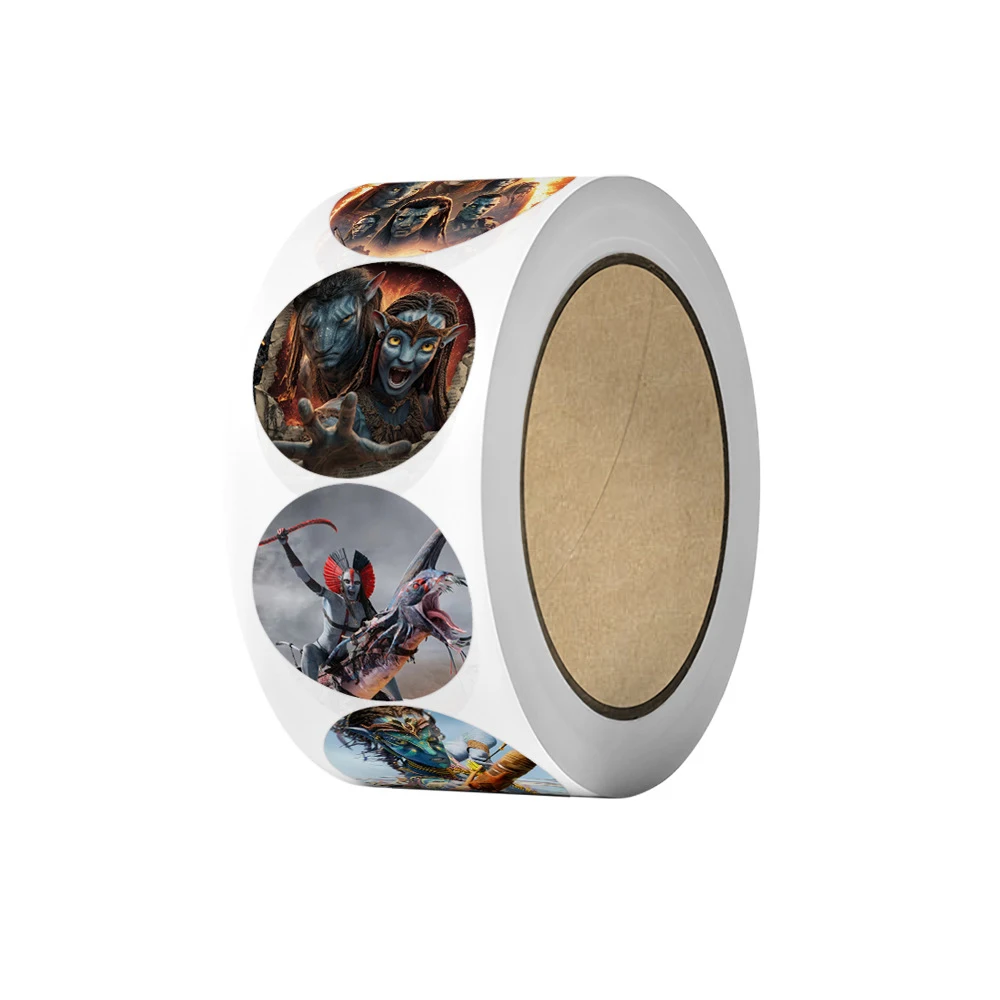 500 قطعة ملصقات مضحكة من فيلم ديزني أفاتار 3، ملصقات زخرفية رائعة على شكل لفافة، ملصقات كرتونية للاب توب والجيتار وألعاب الديكور