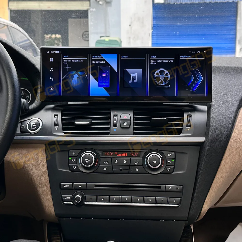 

14.9 Inch Android 14 Car Radio CarPlay For BMW X3 F25 2011-2017 Touch Screen Multimedia Player GPS Navigation Head Unit DSP BT