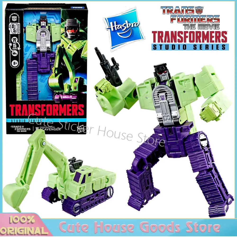 在庫あり オリジナル ハズブロ スタジオ シリーズ デラックス クラス トランスフォーマー: ザ ムービー コンストラクティコン スキャベンジャー コレクタブル アクション トイズ
