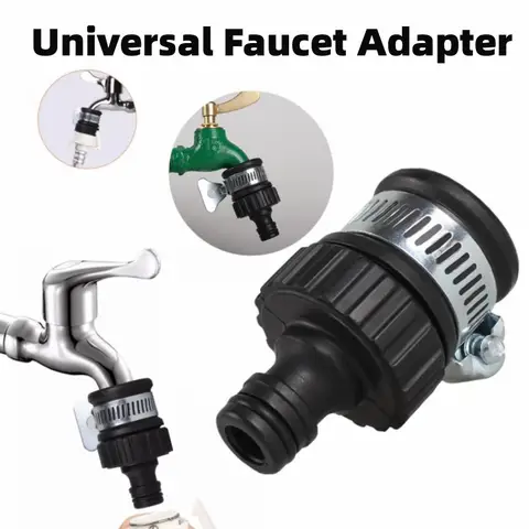 Universal Faucet Adapter Garden Water Connector Tap Conversion 16mm Pipe Garden Agriculture Irrigation Water Supply Quick Joint