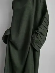 Ramadan musulmano modesto vestito di preghiera vestiti per le donne Abaya Dubai turchia Islam Abaya caftano Robe Femme Musulmane