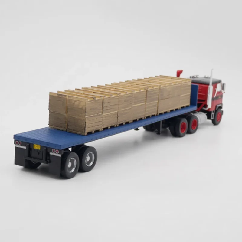 IXO 1/43 Bilancia F Serie F Piatto rimorchio Modello di Auto in Lega Collezione Statica Decorato Regali di Festa Giocattoli Regalo di Souvenir