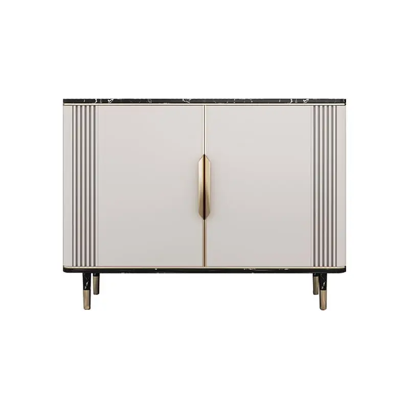 خزانة مدخل فاخرة حديثة وبسيطة جديدة راقية لغرفة المعيشة وخزانة بهو لتزيين الحائط وخزانة جانبية للممر