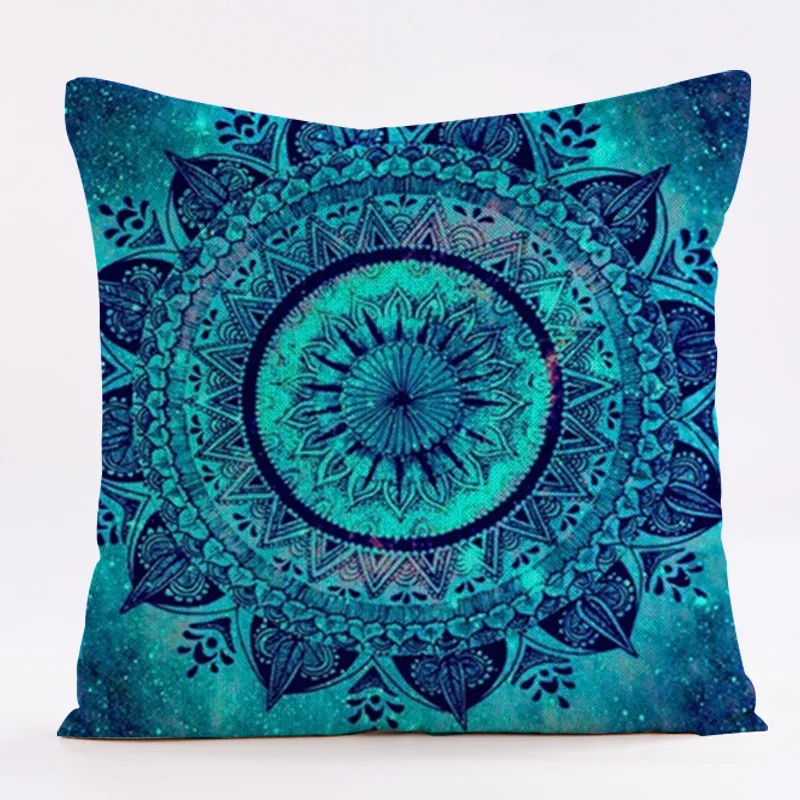 Bohemian Ethnic Style Collection throw pillow cover with short plush print for living room sofa decoration cushion cover